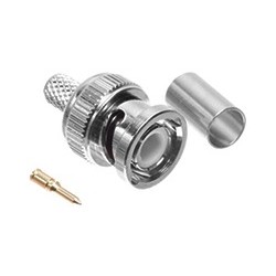 CONECTOR BNC MACHO RG58 CRIMPAR