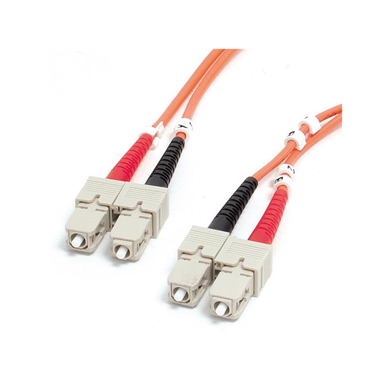 Latiguillo Cable de Fibra Optica dúplex Multimodo OM1 SC-SC