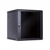 RACK MURAL 19" 12U NEGRO FONDO 600mmX600