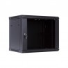 RACK MURAL 19" 6U NEGRO FONDO 450mmX600