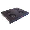 UNIDAD VENTILACION 19" 1U 4 VENT FRONTAL