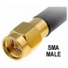 CONECTOR SMA MACHO RG223 RECTO