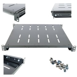 BANDEJA FIJA 19" AJUSTABLE PROFUN. 450mm