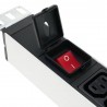 REGLETA 19" 4xC13 + 3xC19+INTERRUPTOR