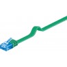 CABLE UTP CAT6A PLANO RJ45 M-M 5M VERDE