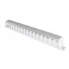 PASAHILOS 19" CON TAPA PRESION 1U 4cm G
