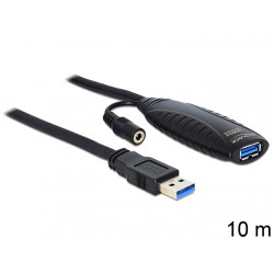 CABLE USB A 3.0 M-H AMPLIFICADO 10M V3.0