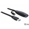 CABLE USB A 3.0 M-H AMPLIFICADO 10M V3.0