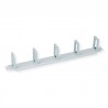PASAHILOS 19" 1Ux5 GANCHOS PLASTICO 7cmG