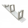 PASAHILOS 19" 1Ux5 GANCHOS PLASTICO 7cmG