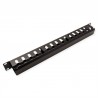 PASAHILOS 19" CON TAPA PRESION 1U 4cm N