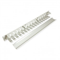 PASAHILOS 19" CON TAPA PRESION 1U 4cm G