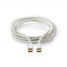 CABLE USB C M-M 2M V.2.0 100W NYLON