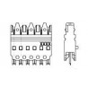 BLOQUE CONEXION 110XC 4 PARES