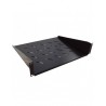 BANDEJA 19" 2U FRONTAL FONDO 280mm NEGRA