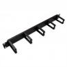 PASAHILOS 19" 1Ux5 GANCHOS PLASTICO 7cmN