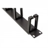PASAHILOS 19" 1Ux5 GANCHOS PLASTICO 7cmN