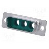 CONECTOR SUB-D MIXTO 3W3 M 3PIN M