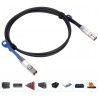 CABLE 4xMINI SAS EXTERNO SFF8644 M-M 1M