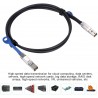 CABLE 4xMINI SAS EXTERNO SFF8644 M-M 1M
