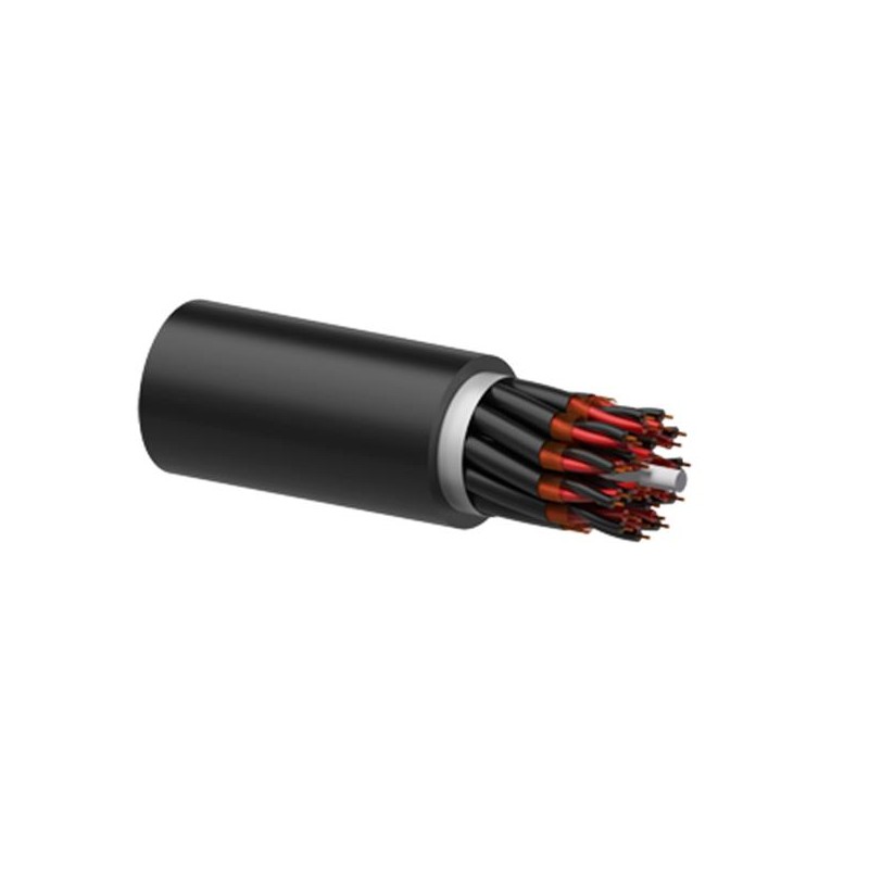 MANGUERA AUDIO 16 PARES 16x2x0,2 NEGRO