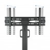SOPORTE TV SUELO CON RUEDAS + ATRIL 65"