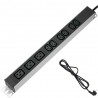 REGLETA 19" 6xC13 + 3xC19 SIN INTERRUPTO