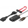 CABLE ADAP USB A SATA IDE + ALIMENTACION