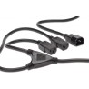 CABLE ALIMENTACION "Y" 2xC13-1xC14 1,5M
