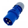CETAC 2P+T 16A MACHO AEREO IP44 (PCE)
