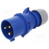 CETAC 2P+T 32A MACHO AEREO IP44 (PCE)