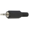 CONECTOR MINIJACK M 2,5mm ST 4P NEGRO