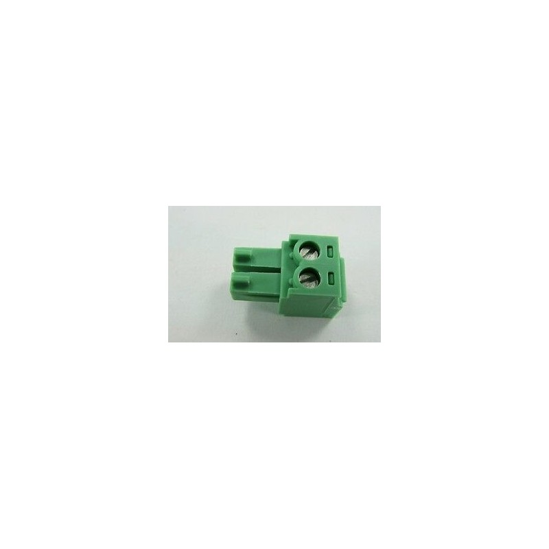 CONECTOR BORNA EUROBLOCK 2 PIN H 3,81mm