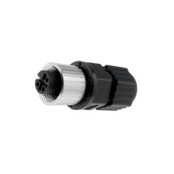 CONECTOR M12 HEMBRA 3P...