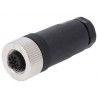 CONECTOR M12 ETHERNET HEMBRA 4P DEGSON