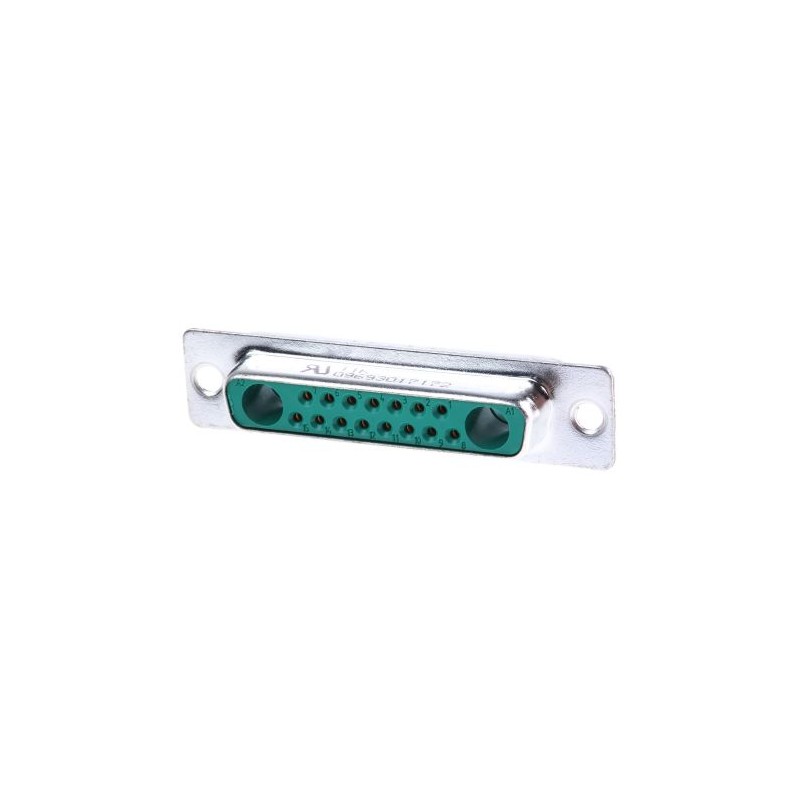 CONECTOR SUB-D MIXTO 17W2P 15P H+2PIN H