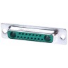 CONECTOR SUB-D MIXTO 17W2P 15P H+2PIN H