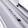 DLP CANAL DE SUELO 145X20mm X1,2MTS ALUM