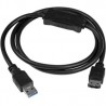 CABLE ADAPTADOR USB 3.0 A eSATA 91cm