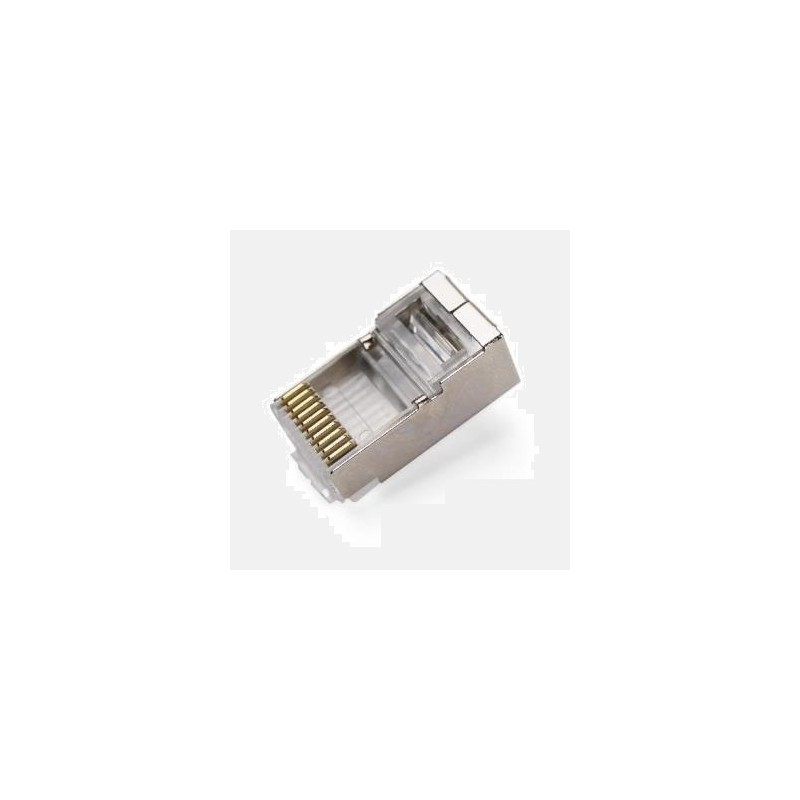 CONECTOR RJ48 10 VIAS FTP MACHO