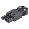 CONECTOR WIELAND ST18 HEMBRA 3 POLOS NEG