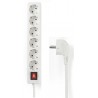 REGLETA 6 TOMAS SCHUKO+INT BLANCA 3M